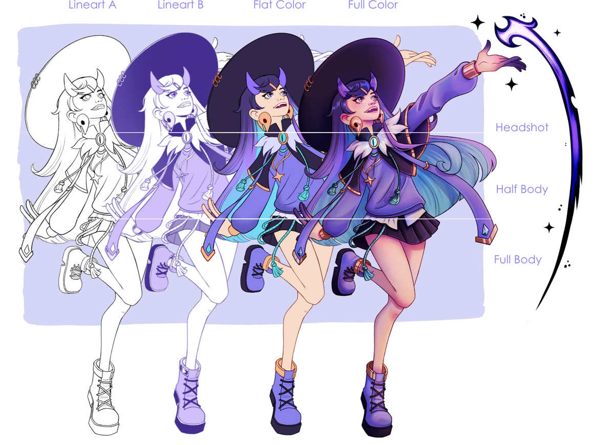 Portrait sizes